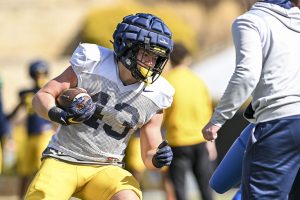 UHS product Colin McBee pushing for playing time as WVU fullback